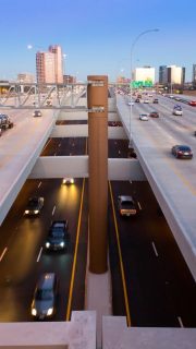 LBJ highway in Texas the United States